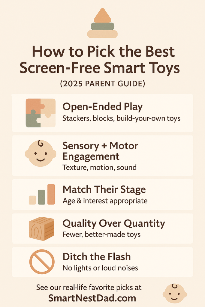 Screen-Free Smart Toys for Babies Guide (2025)