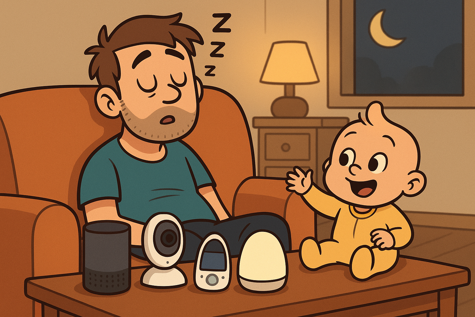 new dad night routine