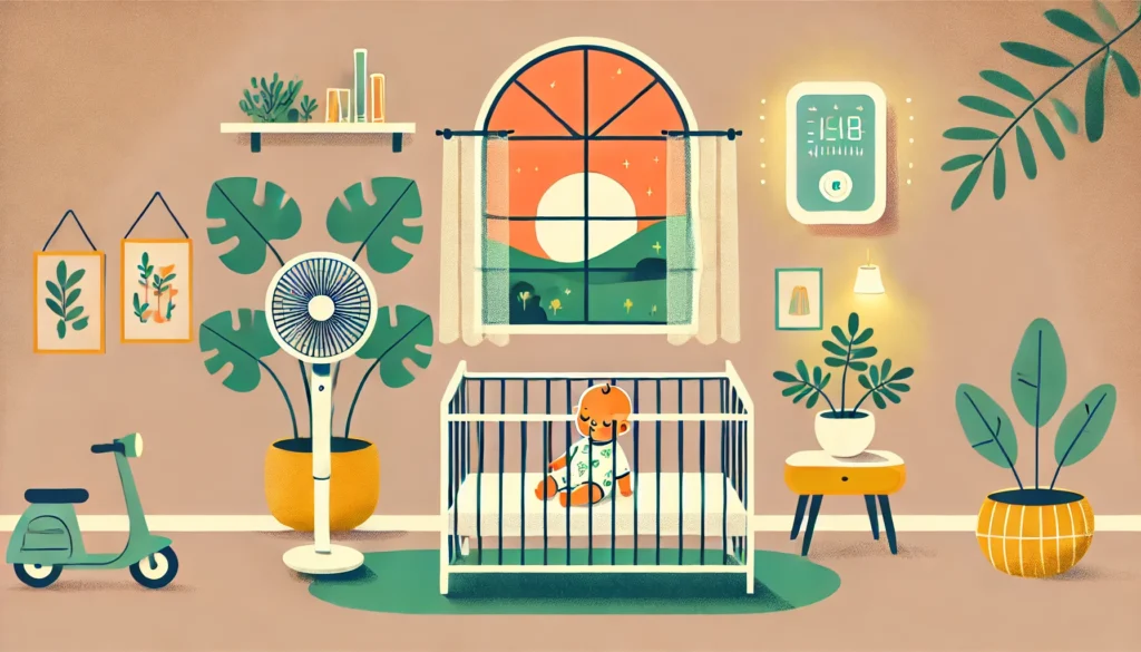 baby sleep in hot climate